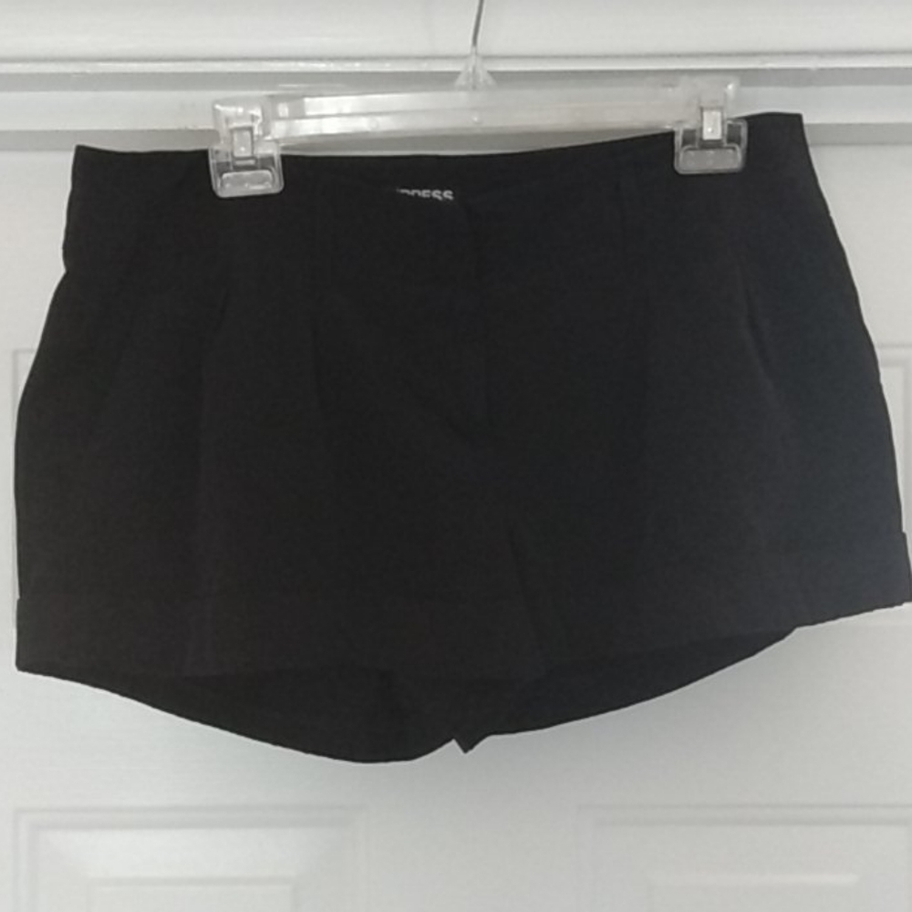 Express black dress shorts